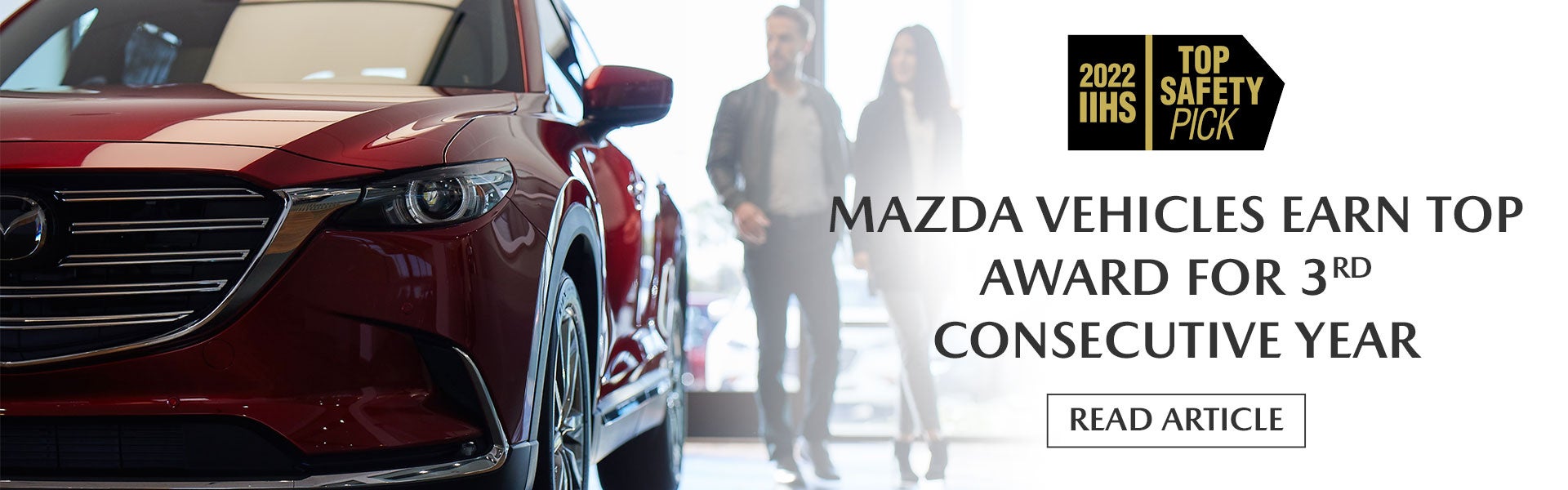 Mazda IIHS Top Safety Pick